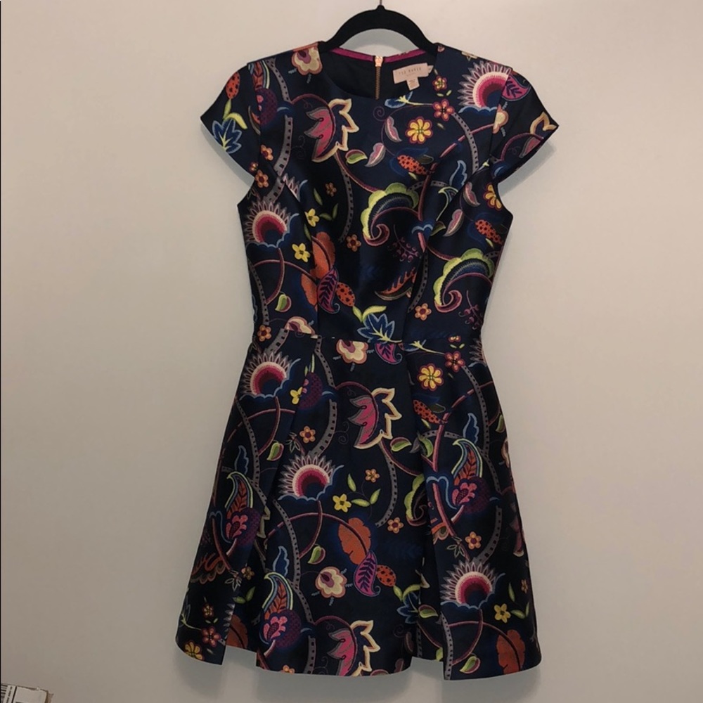 Ted Baker flower print dress